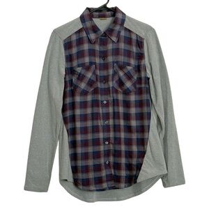 Marmot Women’s Lani UPF Button Up Outdoor Camping Flannel Button Up Shirt size M